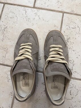 Authentic Maison Margiela GATS in grey size 9